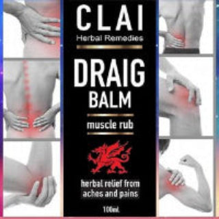 Draig Balm – Welsh Clay Hot Muscle & Joint Rub by CLAI