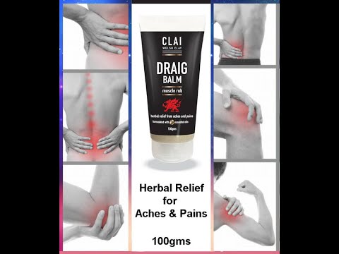 Draig Balm – Natural Hot Muscle & Joint Rub | Welsh Clay 100ml